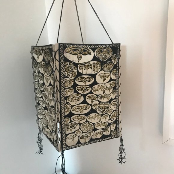 2/$50 // ๐ Boho Nepali Lamp / Lantern - Picture 5 of 5